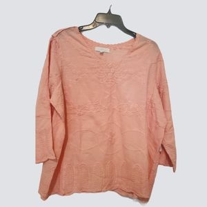 Salmon Pink Blouse